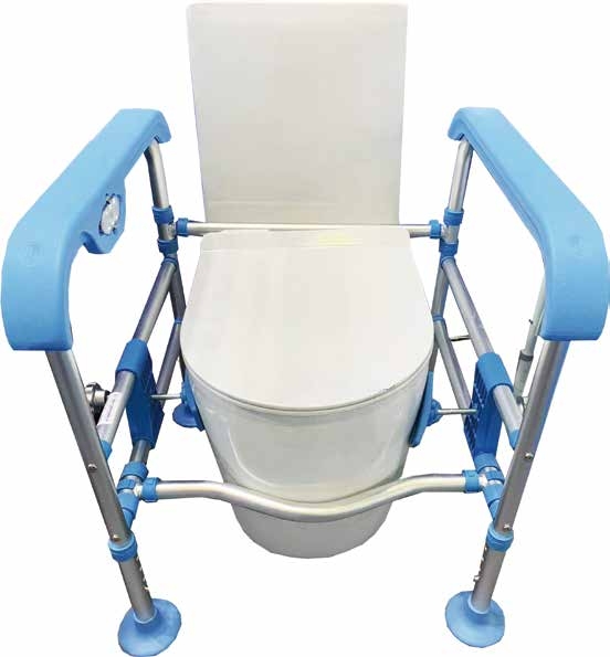 ZXAL-DRCR-2 Commode Chair