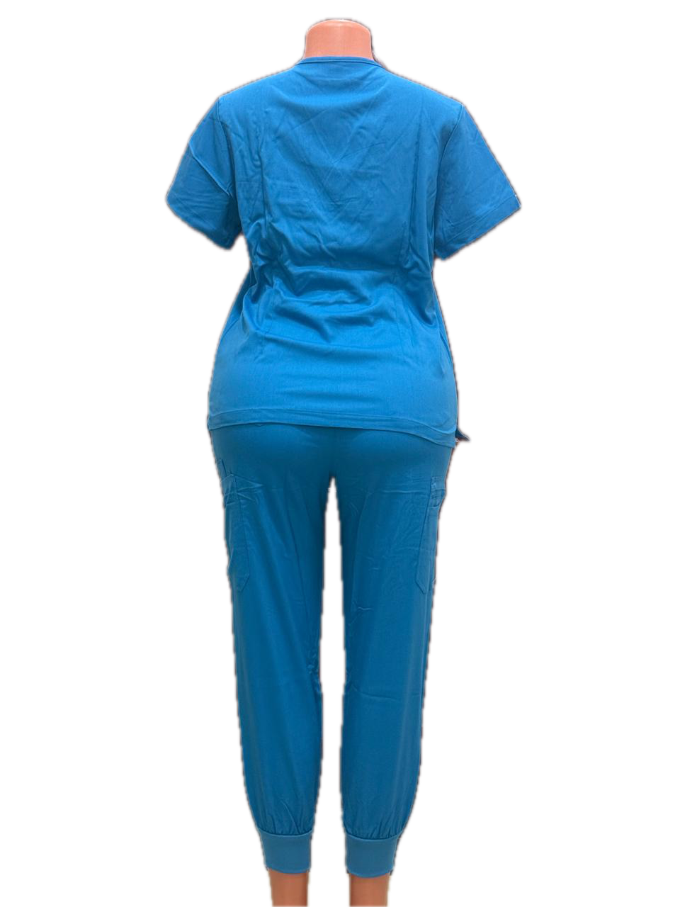 Sky Blue Scrub Set - Image 2